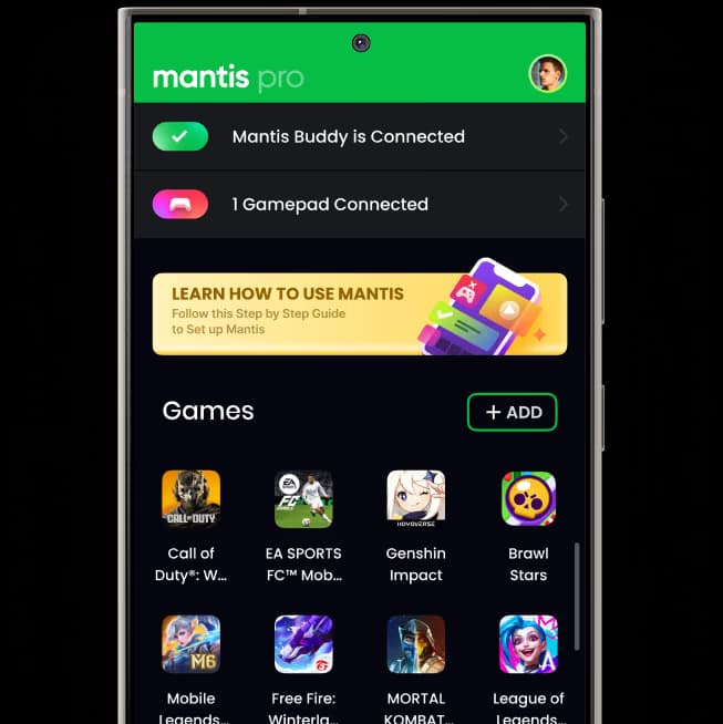 Mantis Pro App