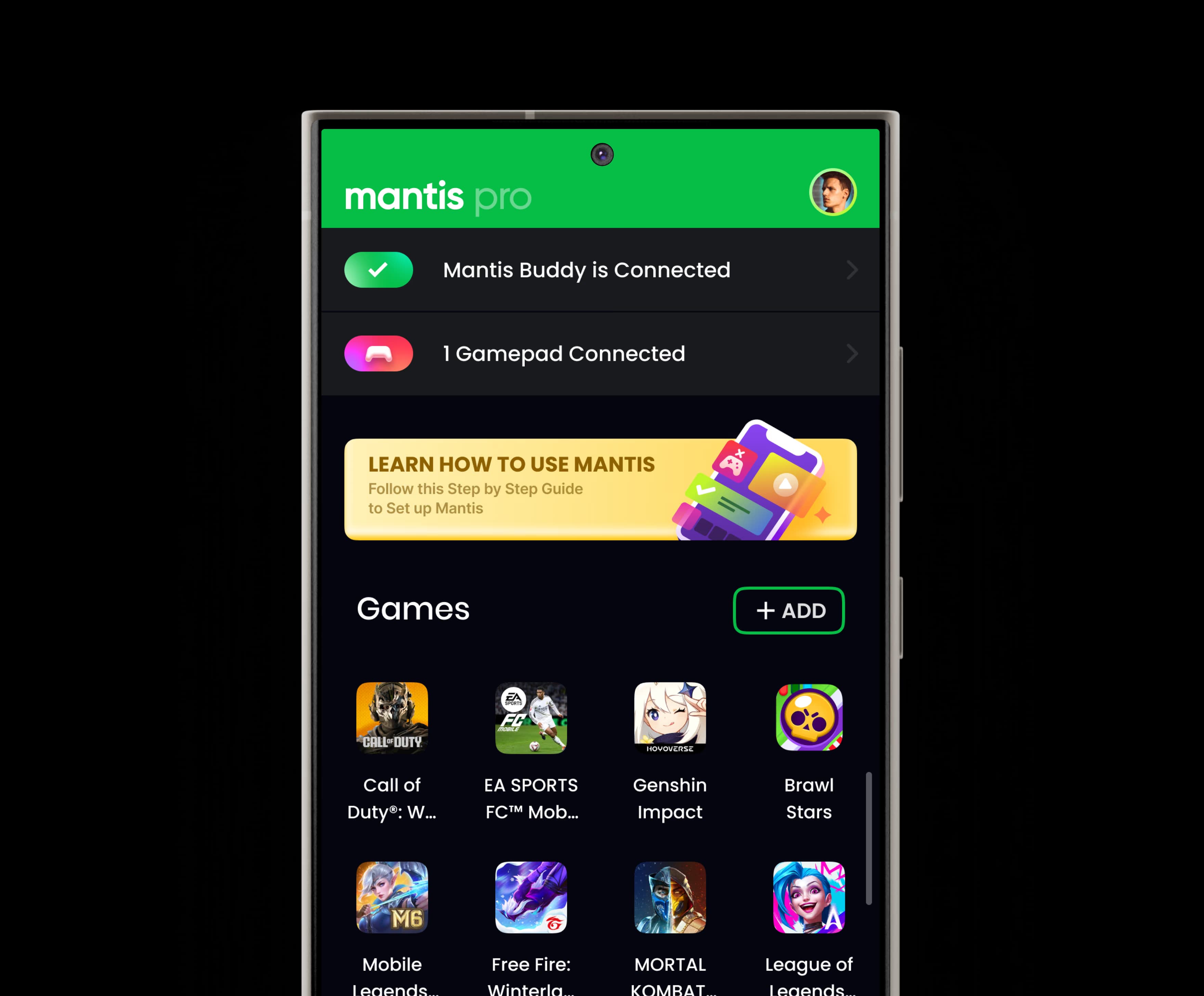 Mantis Pro App